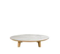 Cane-line Table basse Aspect Fossil grey-teak. cermaic