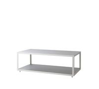 Cane-line Table basse Level céramique 62x122 cm Light grey-white