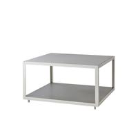 Cane-line Table basse Level céramique 79x79 cm Light grey-White