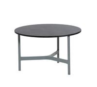 Cane-line Table basse Twist medium Ø70 cm Dark grey-light grey