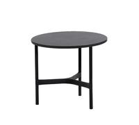 Cane-line Table basse Twist small Ø45 cm Dark grey-lava grey