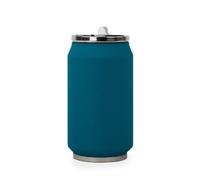 Canette Soft Isotherme 280 Ml Coloris Bleu Canard