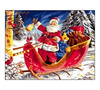 Canevas Antique La Magie De Noël 50x65cm