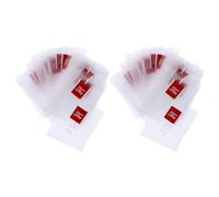 CANIGHT 100 Sachets de Thé en Nylon Jetables Structure en Filet pour Filtrer le Thé en Vrac Épices Maintien Saveur de L'après-midi