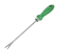 CANIGHT Arrache-Herbe Manuel de Jardin en Plastique et Fer, Vert Argenté | Outil de Désherbage Manuel, Prise Légère et Simple à Utiliser, pour Garçon et Filles et Adultes