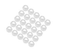 CANIGHT Arrêt à Sertir pour Chaîne à Billes 4,5 MM Transparent 25 Pièces Accessoires pour Rideaux Verticaux Salon et Salle à Manger