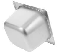 CANIGHT Bac Inox 1/6 en Acier Inoxydable 17,5x16,2x10 Cm pour Buffet et Restauration, Plateau Gastronorme Résistant, Équipement de Maintien Chaud des Aliments, Fournitures la Cuisine