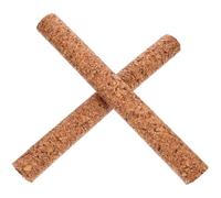 CANIGHT Bouchon de Vin en Liège Naturel, 2pcs, 36 MM de Diamètre, 30 CM de Long, Pour Réutilisation et Projets Créatifs Maison