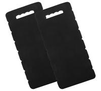 CANIGHT Coussinet pour Genouillère de Jardin Eva Noir Lot de 2 Pièces | Léger et Facile à Transporter, Usage Randonnée et Moquette, Style Fashion