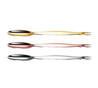 CANIGHT Éplucheurs de Crabes Finition Miroir Pratiques en Acier Inoxydable 3 Pcs, Ustensiles pour Fruits de Mer Outil pour Déguster des Crustacés à Domicile
