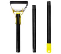 CANIGHT Houes de Jardin Métalliques Petites avec Manche Ergonomique Outil à Main pour Désherbage et Aération du Sol Cultivateur Léger pour Jardinage