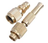 CANIGHT Kit de Raccord en Laiton pour Tuyau D'arrosage 4 et 6 Pouces, Facile à Installer, 2 Modes de Sortie d'eau, Cuisine et Balcon