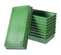CANIGHT Lot de 10 Plateaux en Mousse pour Fleurs Vertes en Plastique, Grosse Capacité, Design Multifonctionnel, pour Décoration de Grandes Fêtes et Arrangements Floraux