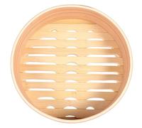 CANIGHT Panier Vapeur Bambou Léger et Pratique Cuisine Maison Cuiseur Vapeur à Petits Pains Accessoire la Cuisine pour Cuisson Saine