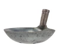 CANIGHT Pelle à Tamisage en Fer Robuste pour Septiques et Canalisations, Conception Perforée et Grande Capacité, Outil Professionnel pour Maintenance et Construction