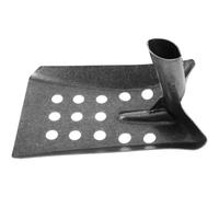 CANIGHT Pelle à Tamiser en Acier Manganèse Noir Stable et Résistante pour Nettoyage des Égouts pour Tamiser la Boue Impuretés Divers Environnements