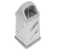 CANIGHT Râpe Multifonction et Poignée Silicone Antidérapante en Acier Inoxydable 4 Côtés Trancheur Compact Lame Tranchante pour Légumes et Fromage Cuisine