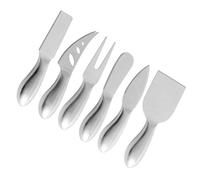 CANIGHT Trancheuses à Fromage Prise Équilibrée en Acier Inoxydable Set de 6 Pièces et Rangement Facile pour Plateau de Fromage et Ustensiles Cuisine