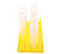 CANIGHT Tube de Rangement pour Bouquet Tube Nutritif pour Fleurs en Plastique avec Support de Rangement pour Tige de Fleur Réutilisable Conserve la Fraîcheur