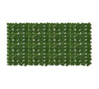 Vidaxl Écran De Balcon Avec Feuilles Vert 200 X 100 Cm