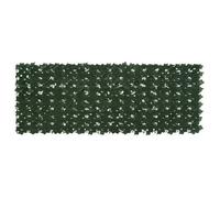 vidaXL Écran de balcon avec feuilles Vert foncé 200 x 75 cm, Housse de balcon, feuillage artificiel moderne, écran de lierre, déco de jardin, barrière d'intimité parfaite