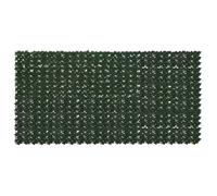 Canisse - brise-vue - brande Vidaxl Écran de balcon avec feuilles Vert foncé 300 x 150 cm