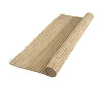 Nature Canisse de Carex Naturel - Écran d'ombrage 1,2m x 3m - Épaisseur 7 mm avec Fil Polypropylène
