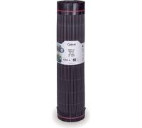 Canisse d'osier semi-synthétique - Anthracite - 1x3m