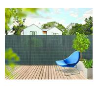 Nortene Canisse synthétique FENCY Wick – imitation osier naturel – 1 x 3 m Anthracite