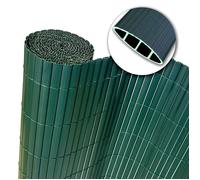 Canisse double face PVC Vert 180 x 300 cm