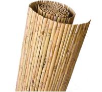 Nature - Canisse brise-vue en roseaux fendus naturels - Dimension 3 m x 1 m