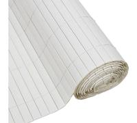 Canisse PVC Double Face, 1 x 3 m, 1600 g/m², Occultant 4/5, Anti-UV, Blanc