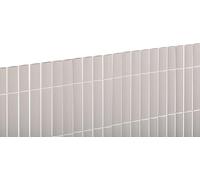 Canisse PVC double face 20mm - Blanc - 1,5x3m
