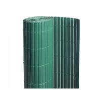 Canisse PVC double face vert : 1m x 3m