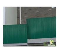Canisse pvc-panneaux - vert foncé - 2,50 x 1,50 m JET7GARDEN