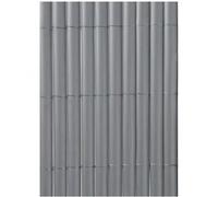 Canisse PVC "Plasticane Single Face" 85 % occultant Grise - 1 x 3 m