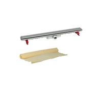 Caniveau de douche inox réversible 990mm + natte - SICANATFH10R - Docia - NICOLL