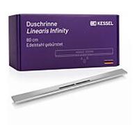 Kessel Linearis Infinity drain de douche 80 cm acier 45200.08