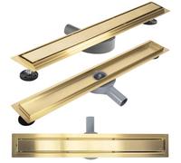 Drain linéaire Rea Neox Pro 700 Brush Gold
