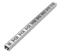 Caniveau Extérieur en Acier Inoxydable, Drains de Canal en Acier Inoxydable | Résistance à la rouille, Pour Terrasse Extérieure, Piscine, Jardin, Trottoir, Garage