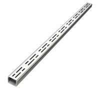 Caniveau Extérieur en Acier Inoxydable, Drains de Canal en Acier Inoxydable | Résistance à la rouille, Pour Terrasse Extérieure, Piscine, Jardin, Trottoir, Garage