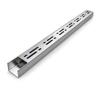 Caniveau Exterieur Kit De GouttièRes,Canal De Drainage ExtéRieur éPissable | Forte Capacité De Charge,Avec Grille Amovible,Pour Terrasse De Ferme De Jardin De Cour