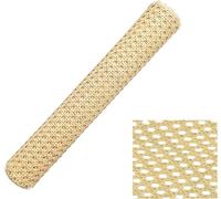 Cannage Rouleau Pour Meuble, 40X100CM Tresse de Rotin PE (Wiener Geflecht), Tissu en Tresse de Rotin Pour Cannage à Forme d'Octogone, Idéal Pour la Restauration de Meubles, Projets de Bricolage