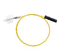 Canne flexible de Ramonage Pyrofeu 3m avec brosse 80mm pour poêle à pellets