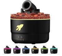 Cannon Blast Aroma Humidifier, Effet Brouillard Magma Volcanique LED | Réservoir 180ml, 2 Modes de Brume, Minuterie 1/3/5h, Design Canon, 7 Colorées, Apaise Le Stress, Adapté Maison et Bureau