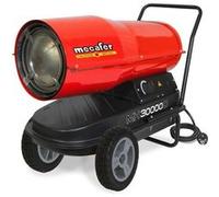 Canon à air chaud MECAFER MH30000D 30 000 W fioul/diesel 230 V turbine Rouge G