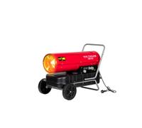 Canon à chaleur fioul 50kW mobile à combustion directe et thermostat intégré MW Tools WD172