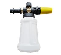 Canon à mousse haute pression pour Kärcher K2, K3, K4, K5, K6, K7, avec buse à mousse réglable et raccord rapide 1/4, pistolet à mousse 1 l (A)