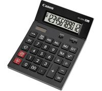 Canon AS-2200 Calculatrice de bureau gris foncé Ecran: 12 solaire, à pile(s) (l x H x P) 140 x 34 x 198 mm