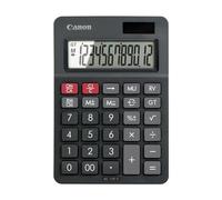 Canon Calculatrice de bureau AS-120 II 12 chiffres panneau solaire et pile EMEA DBL